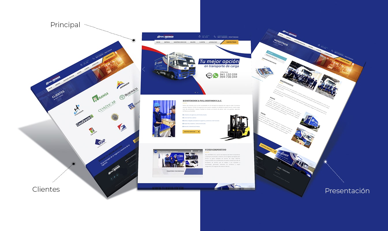 Desarrollo de páginas web en Arequipa