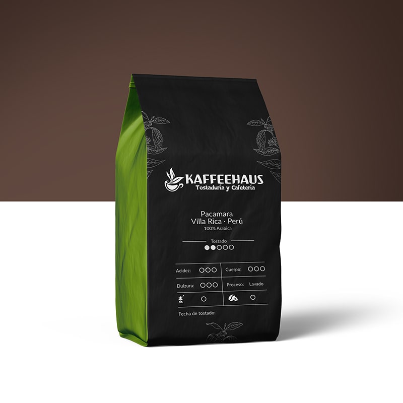 Diseño de Empaque Packaging Kaffeehaus en Arequipa