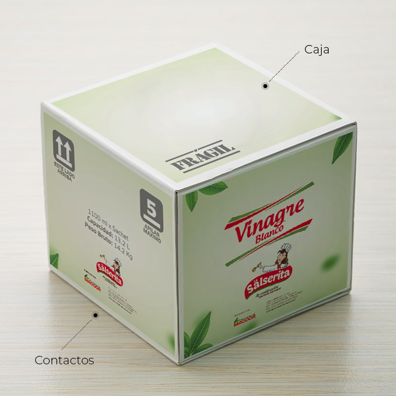 Diseño de Empaque Packaging Macoor La Salserita en Arequipa